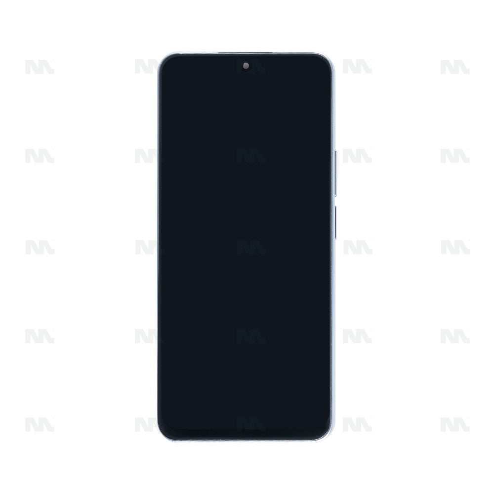 Honor X8a, 90 Lite Display And Digitizer With Frame Titanium Silver OEM