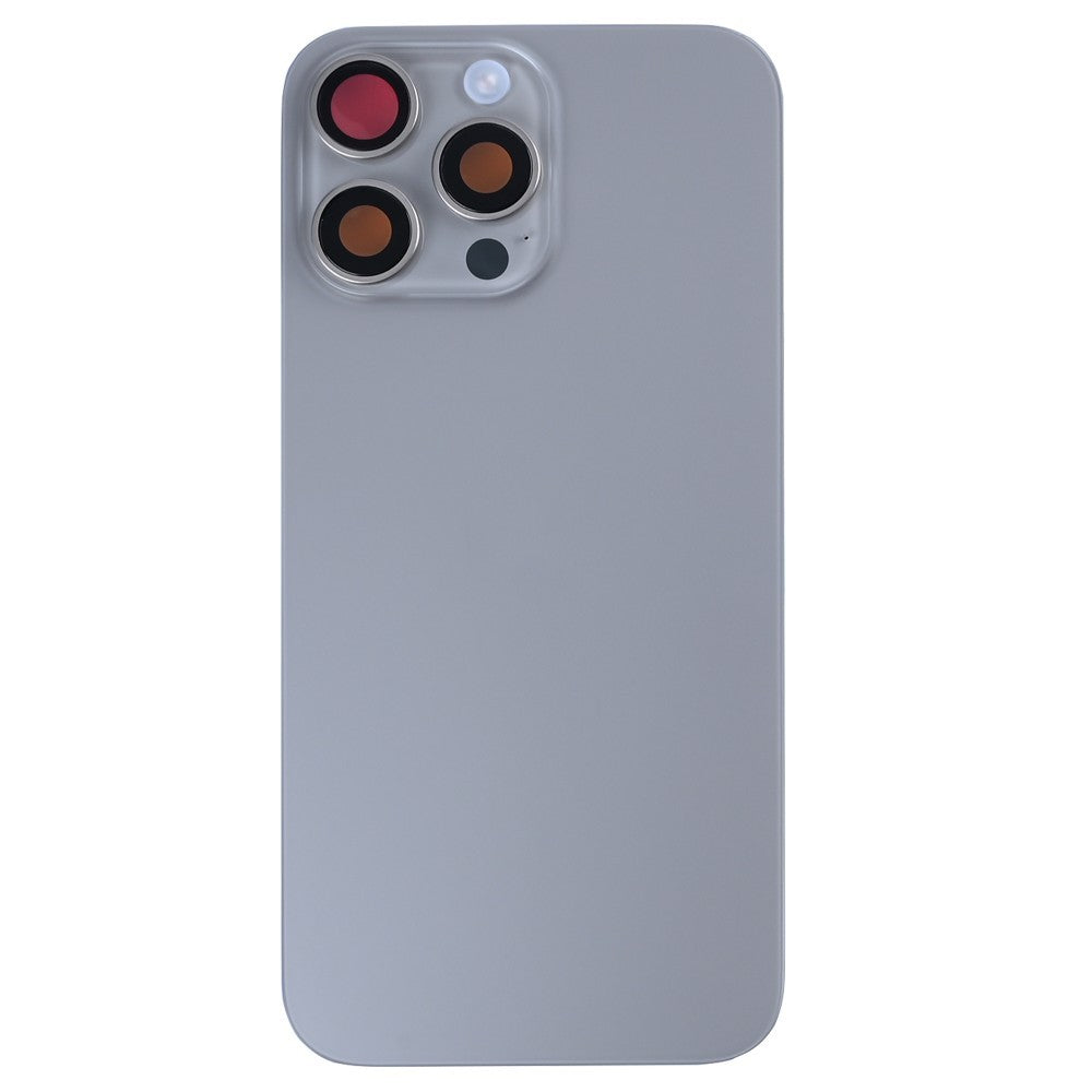 For iPhone 16 Pro Max Complete Housing Incl. All Small Parts Without Battery And Back Camera Natural Titanium