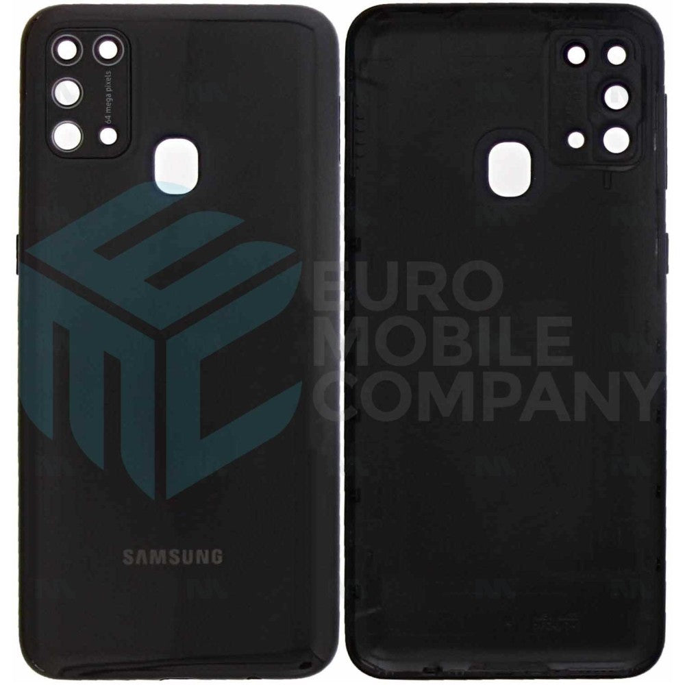 Cover Posteriore Samsung Galaxy M31 M315F con Lente Ricambio OEM Nero Spaziale