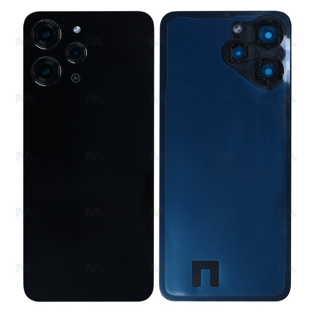 Xiaomi Redmi 12 4G Back Cover With Lens Midnight Black OEM