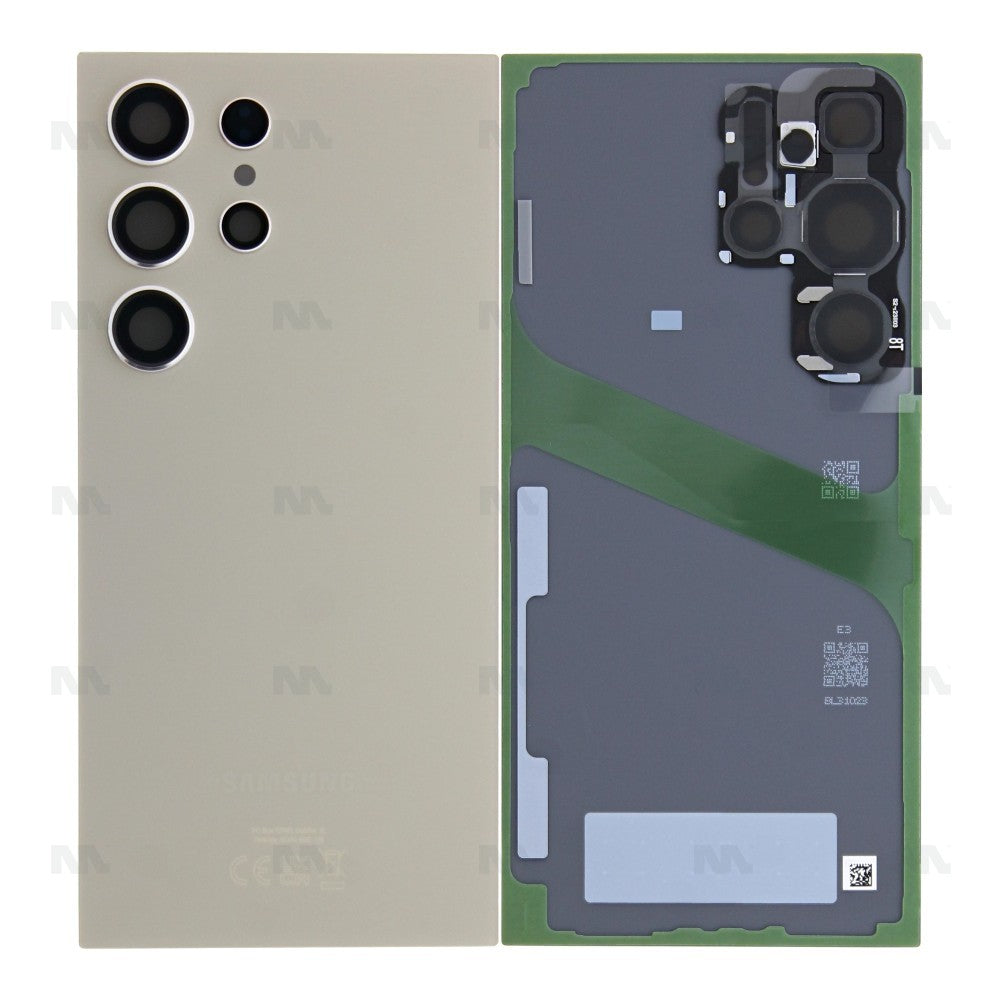 Samsung Galaxy S24 Ultra S928B Back Cover With Lens Titanium Grey Original