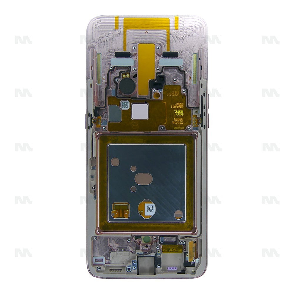 Samsung Galaxy A80 A805F Display And Digitizer With Frame Angel Gold Service Pack