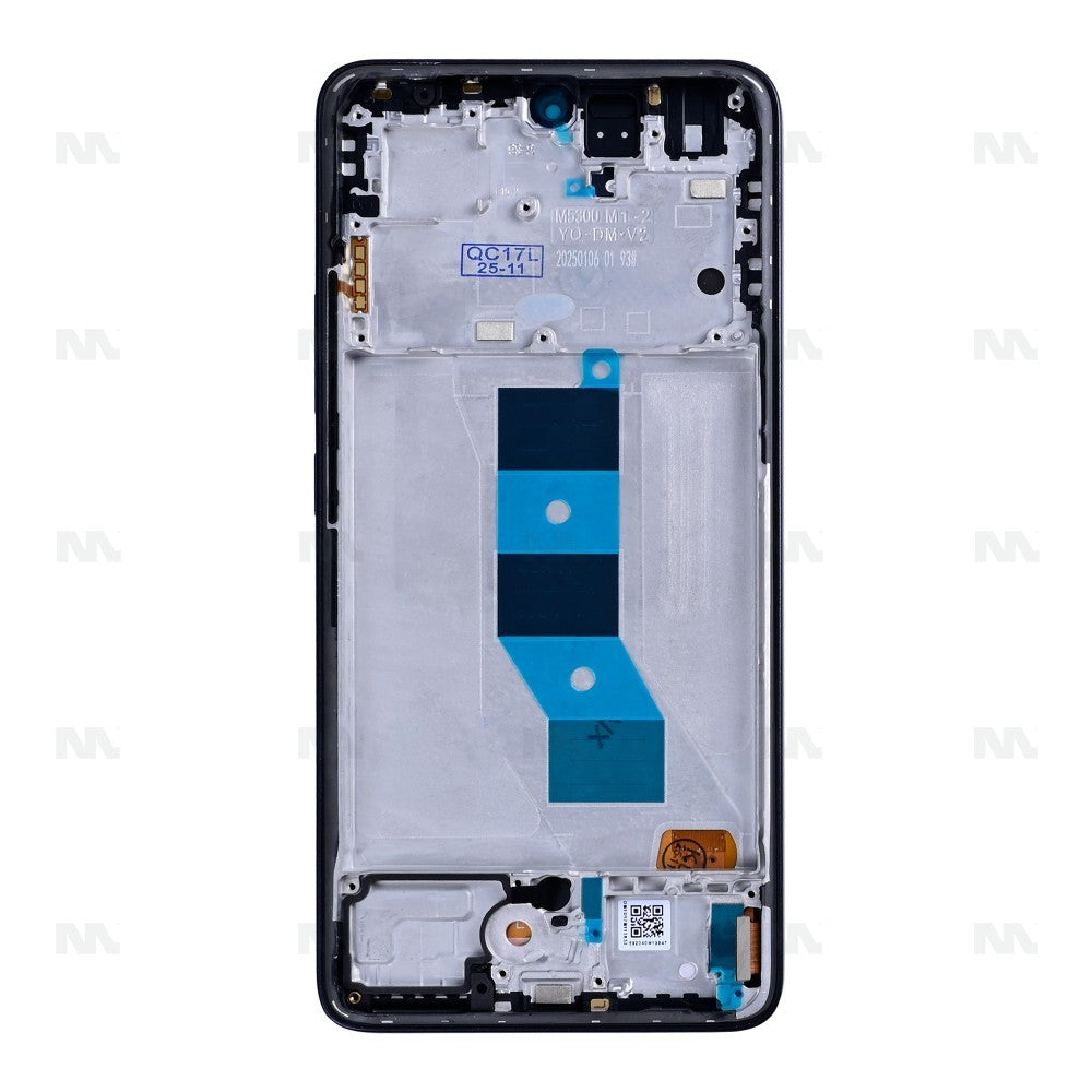 Xiaomi Redmi Note 14 5G (Global) Display And Digitizer With Frame Midnight Black OEM