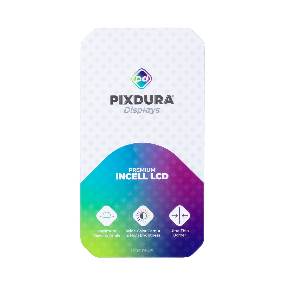 PIXDURA For iPhone 15 Plus Display And Digitizer In-Cell Premium (IC Removable)