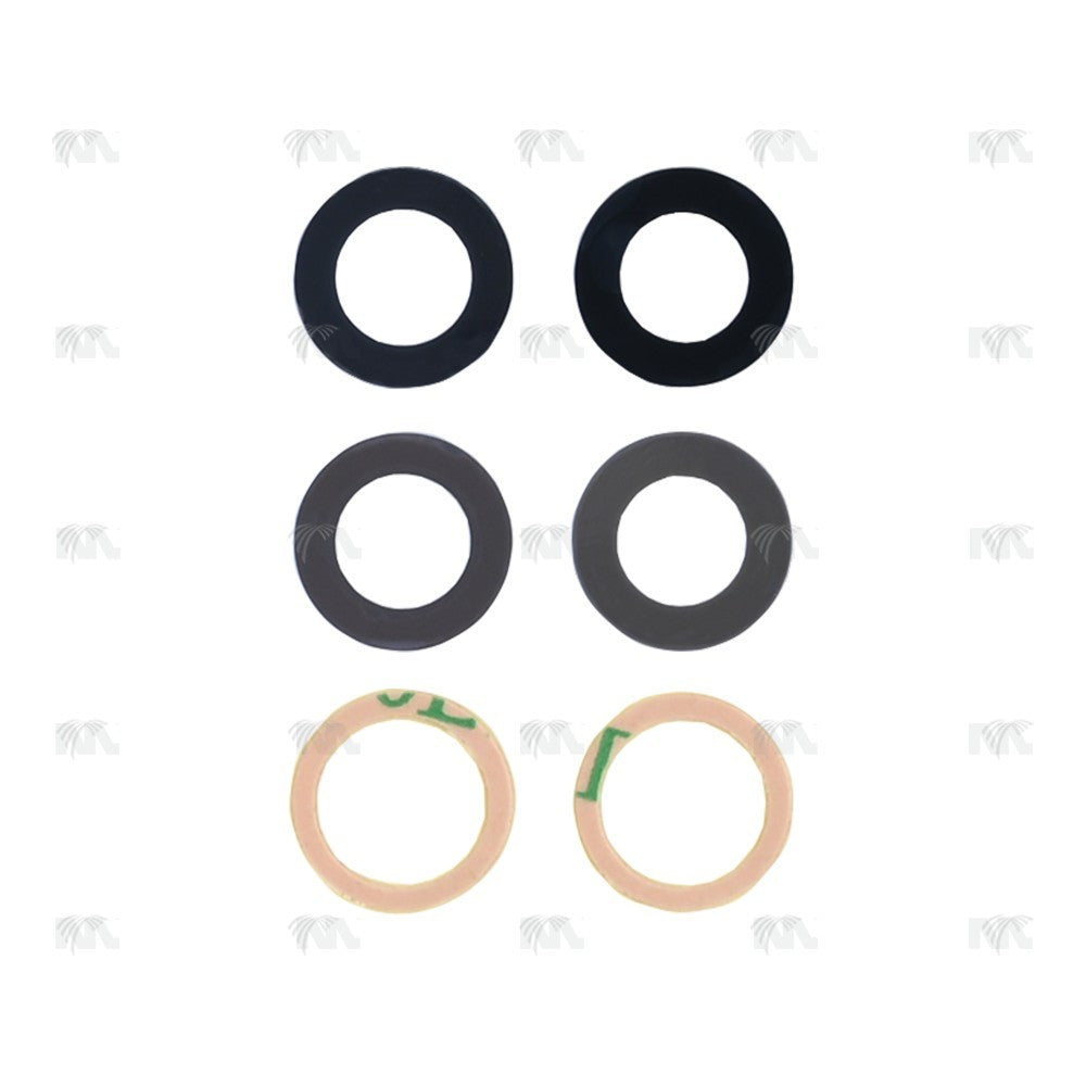 Kit Lentilles de Caméra pour iPhone 15 et 15 Plus - Pièce de Rechange OEM, Ensemble de Réparation