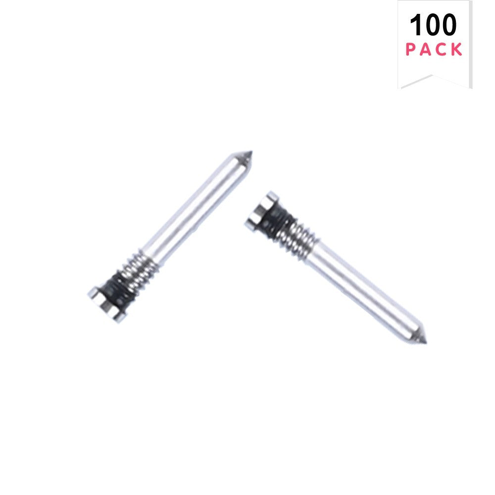 For iPhone 15 Pro, 15 Pro Max Bottom Screws Natural Titanium Compatible (100-Pack)