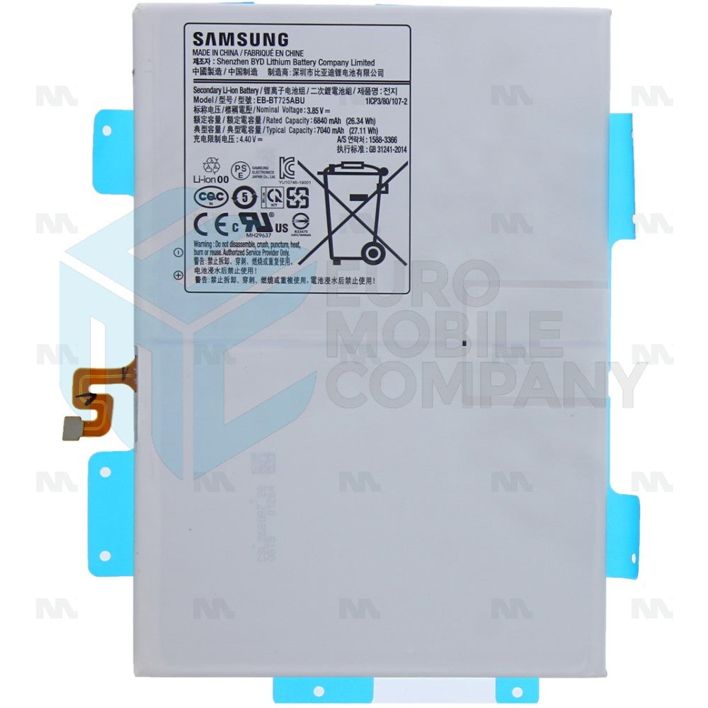 Samsung Galaxy Tab S6 Lite P610, P615 Galaxy Tab S6 T860, T865 Battery EB-BT725ABU,Original