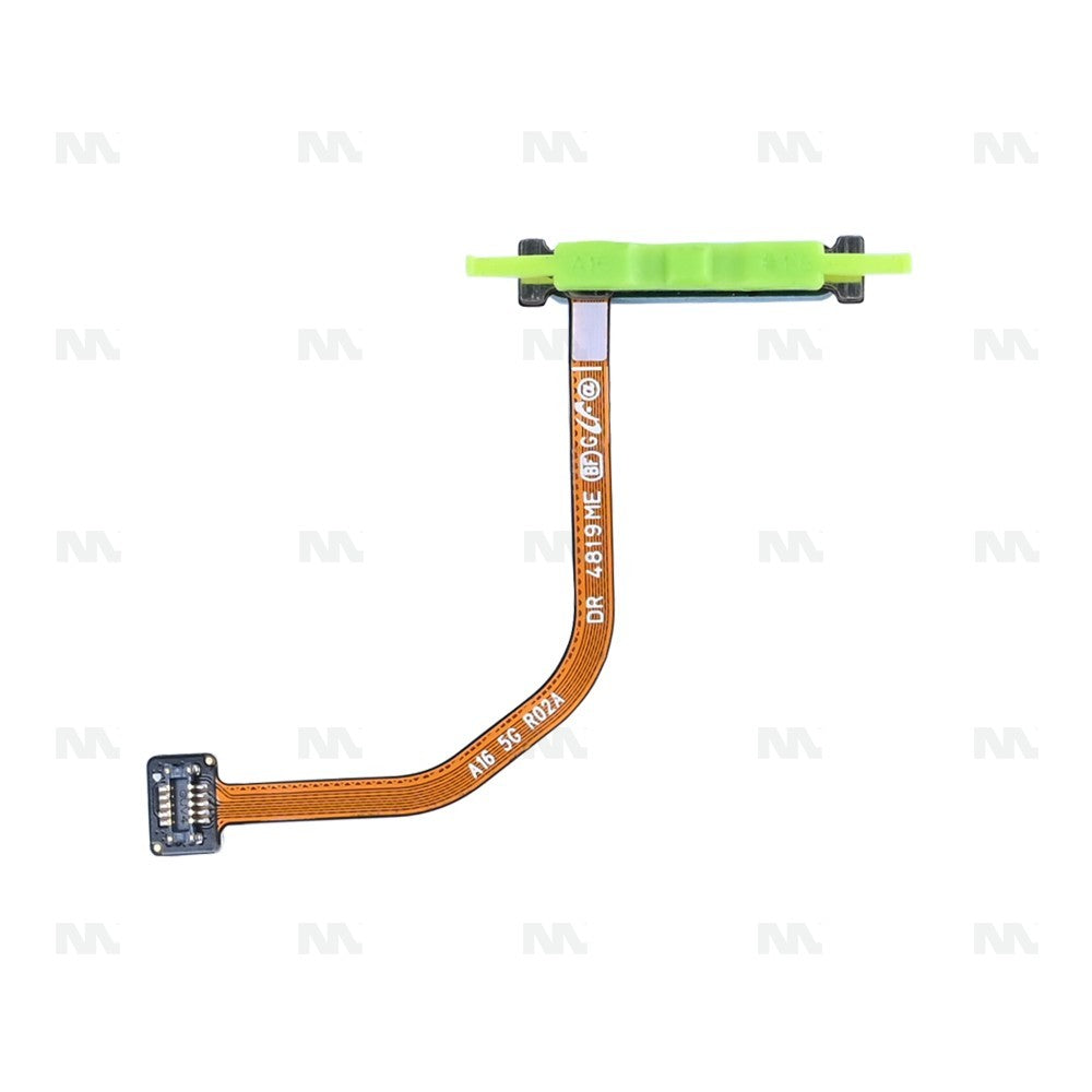 Samsung Galaxy A16 5G A166B Fingerprint Sensor Flex Light Green OEM