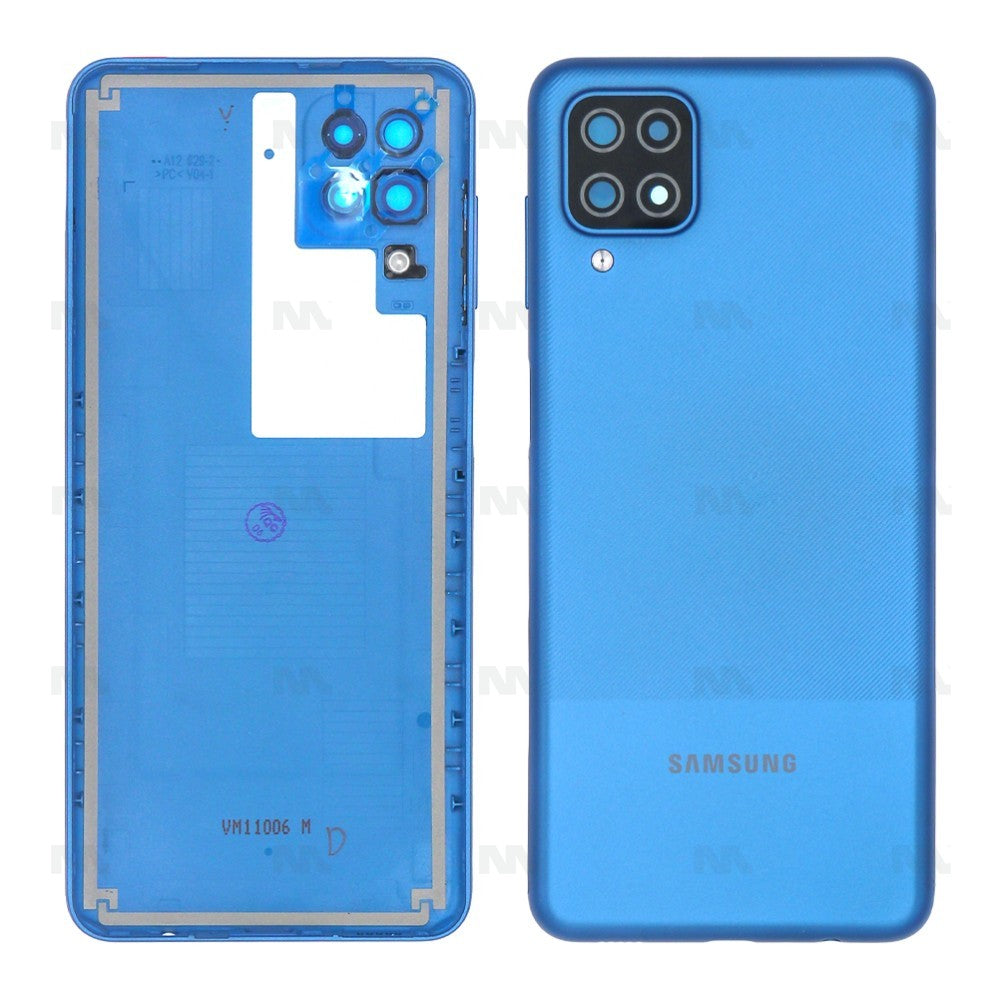 Samsung Galaxy A12 Nacho A127F Back Cover With Lens Blue OEM