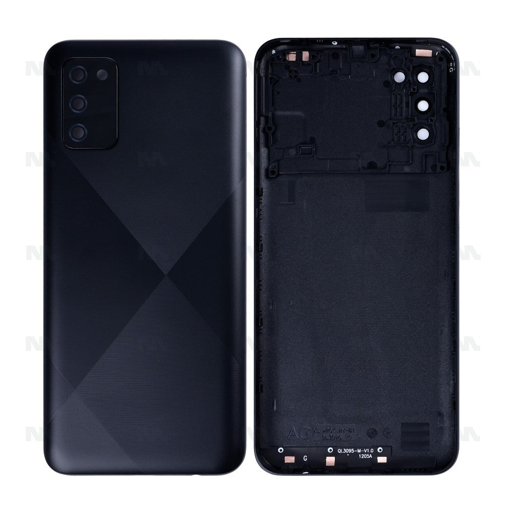 Samsung Galaxy A02s A025F Back Cover With Lens Black Original