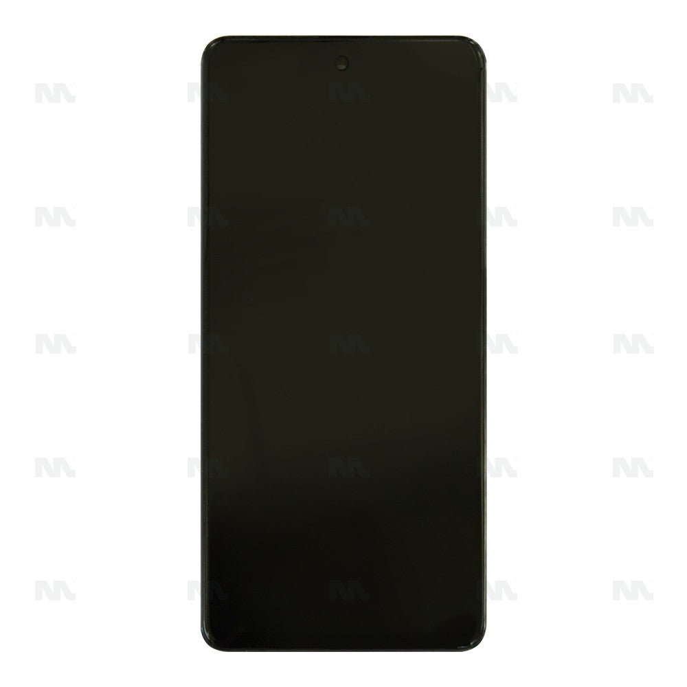 Samsung Galaxy A41 A415F Display And Digitizer With Frame Prism Crush Black Service Pack