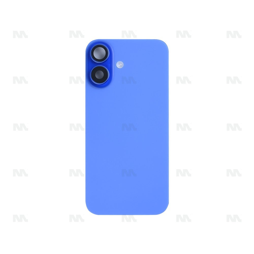 For iPhone 16 Extra Glass With NFC, Enlarged Camera Frame Ultramarine Pulled