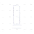 Samsung Galaxy A02s A025F Suporte Cartão SIM Branco Peça Original OEM