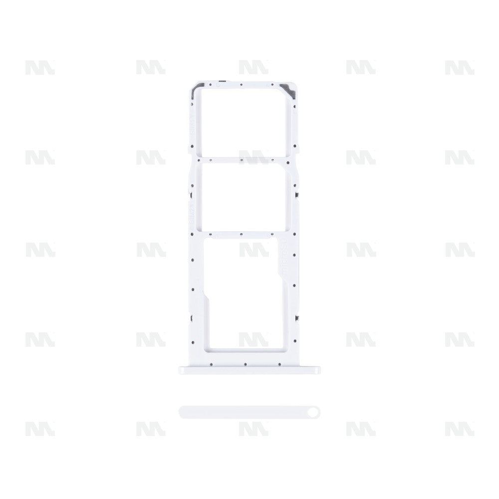 Samsung Galaxy A02s A025F Sim Card Holder White OEM
