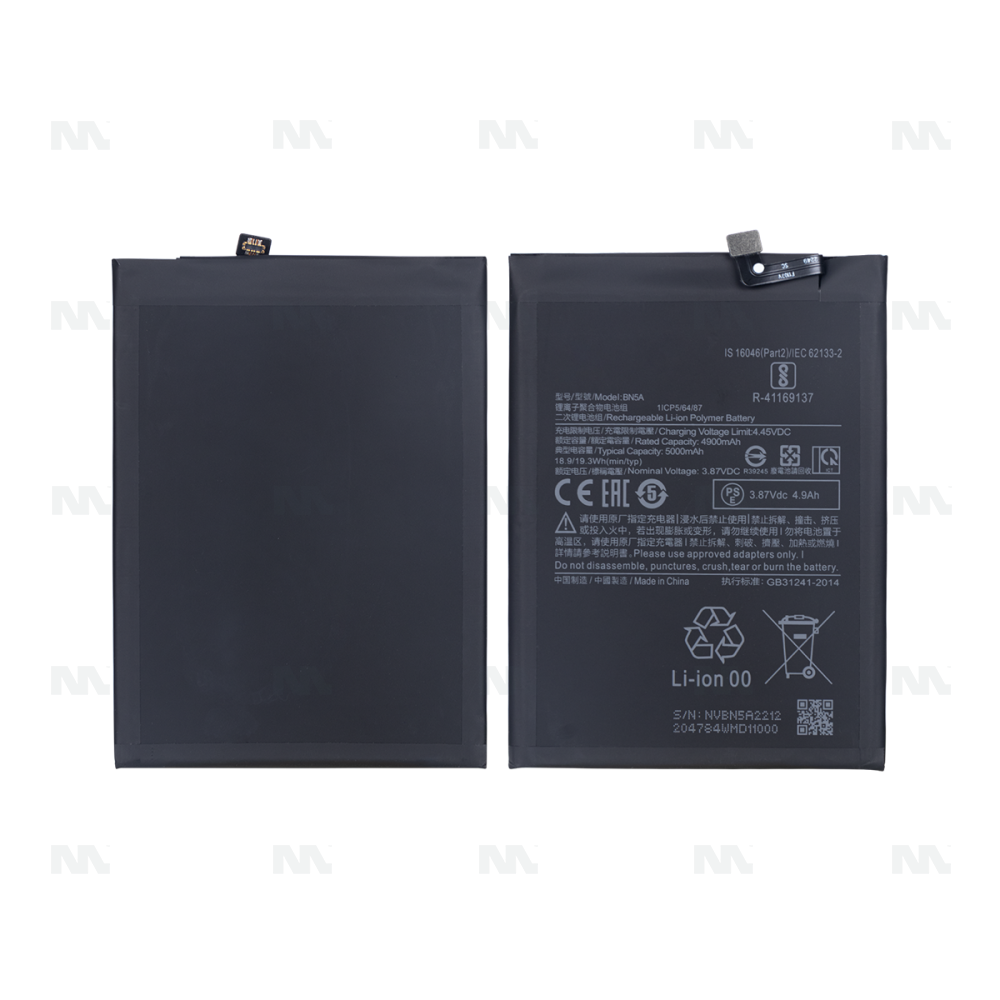 Batterie Xiaomi Poco M3 Pro Redmi 10 BN5A OEM Pièce de Rechange