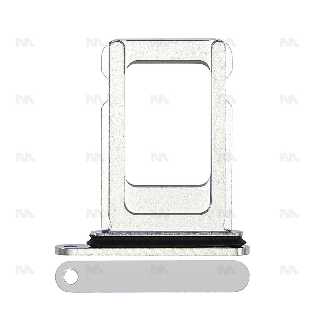 For Apple iPhone 14 Pro Max Sim Card Holder Silver Pulled