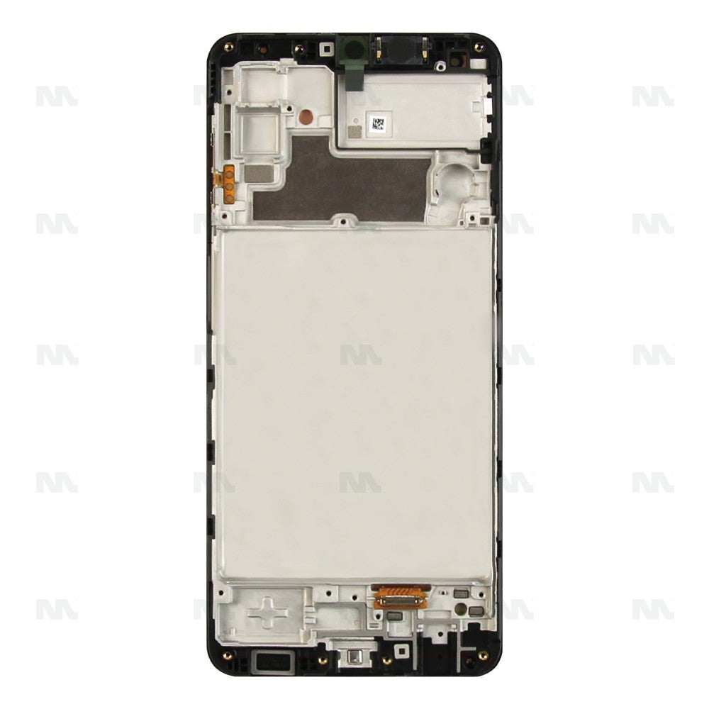 Samsung Galaxy M32 M325F Display And Digitizer With Frame Black Service Pack