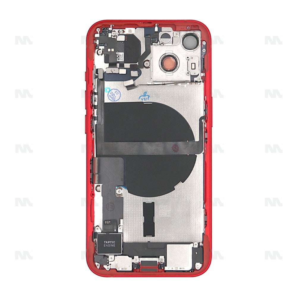 For iPhone 13 Complete Housing incl. All Small Parts Without Battery & Back Camera RED