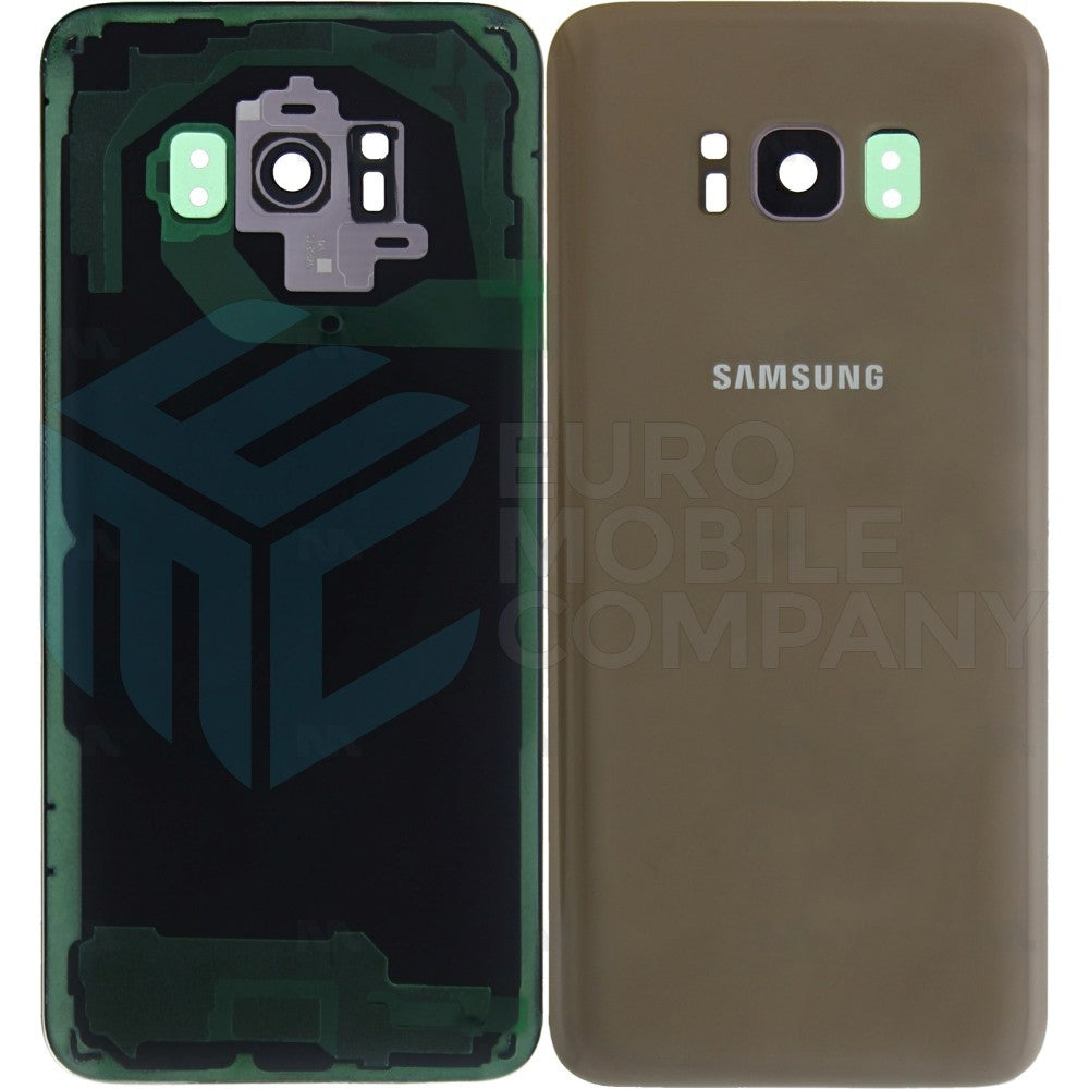 Samsung Galaxy S8 G950F Back Cover With Lens Maple Gold OEM