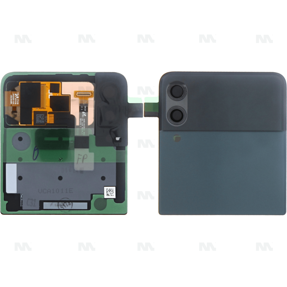 Samsung Galaxy Z Flip 3 (SM-F711B) Battery Cover + Outer LCD (GH97-26773C) - Green