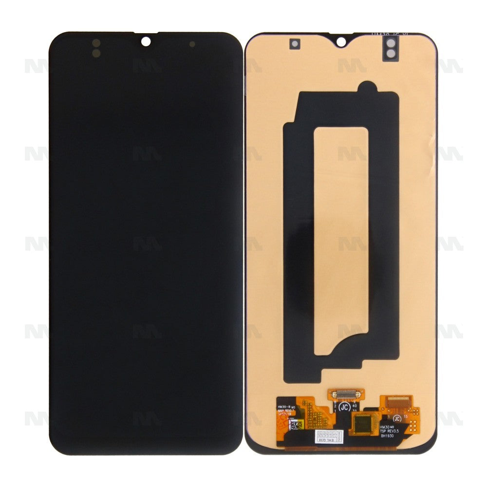 Display e Digitizer Samsung Galaxy M21 M215F, M30 M305F, M30s M307F, M31 M315F Senza Cornice Nero OLED Flessibile Ricambio