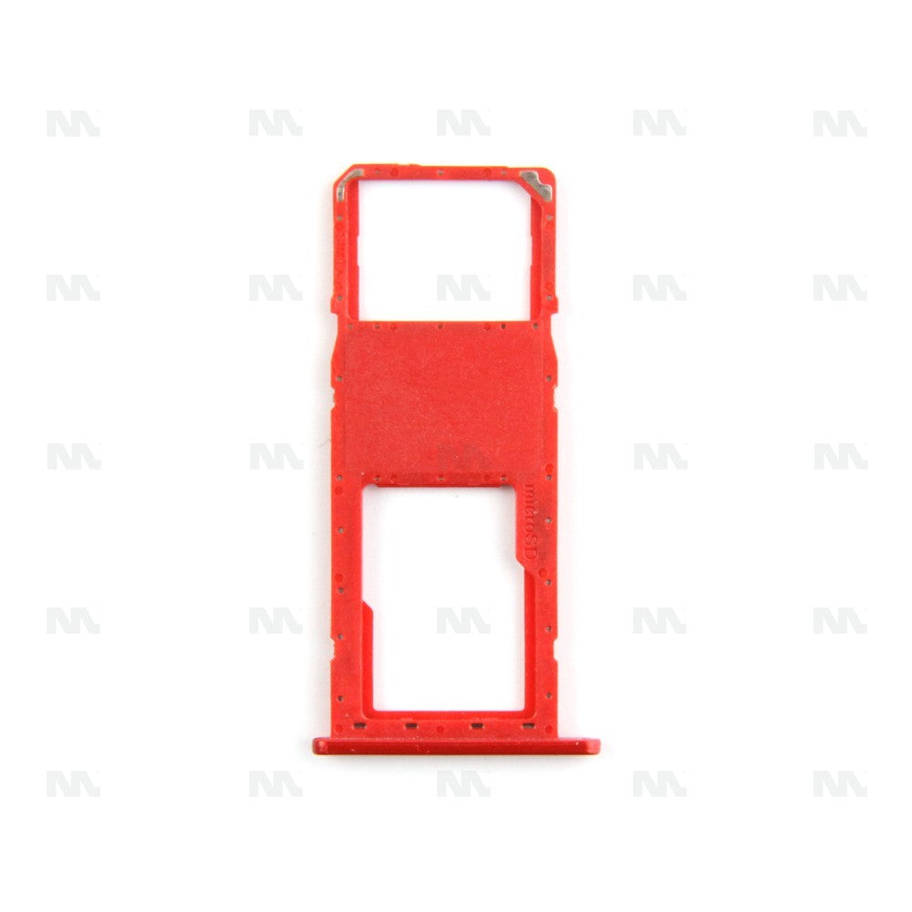 Samsung Galaxy A11 A115F Sim Card Holder Red OEM