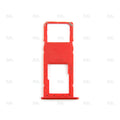 Samsung Galaxy A11 A115F Sim Card Holder Red OEM