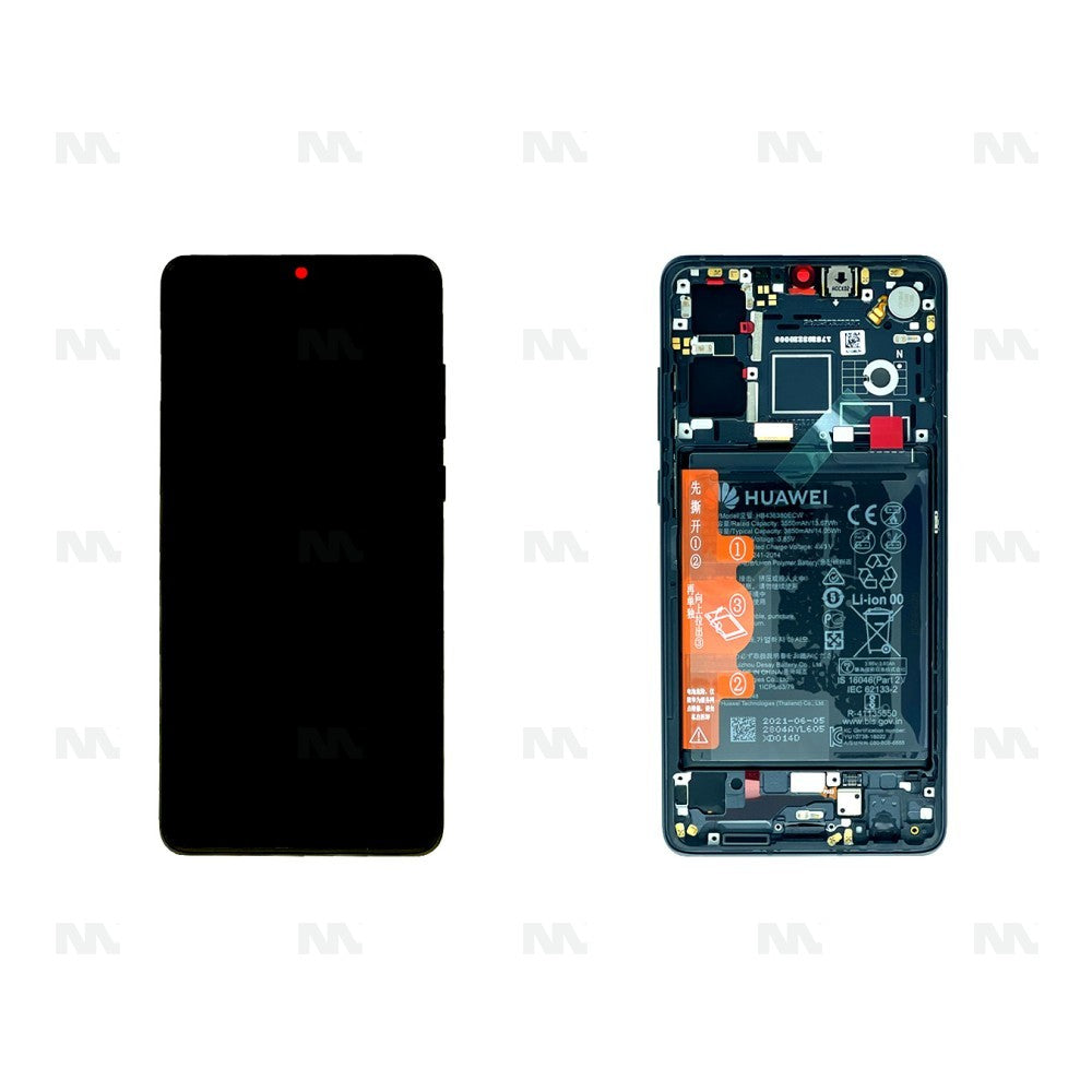 Huawei P30 (ELE-L29, ELE-L09) New Version Display And Digitizer Complete Black