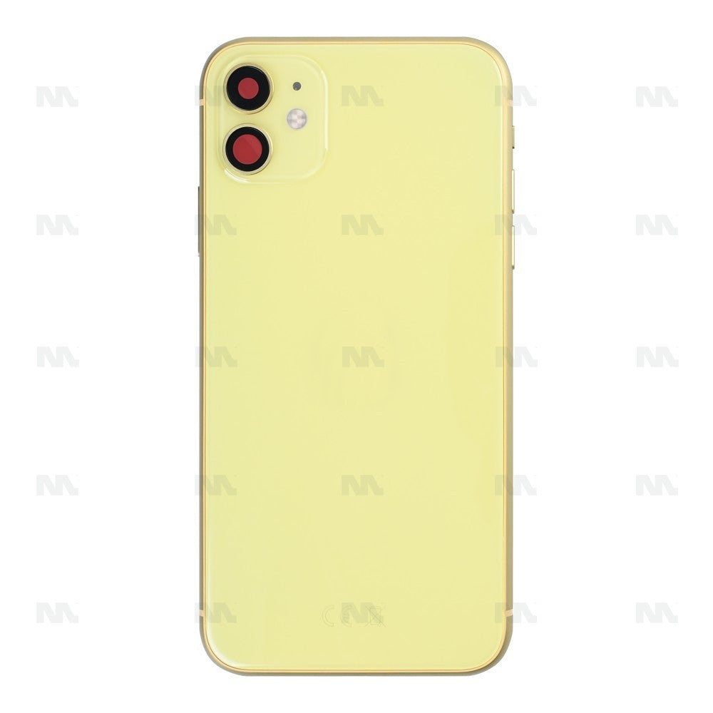 For iPhone 11 Complete Housing incl. All Small Parts Without Battery Yellow