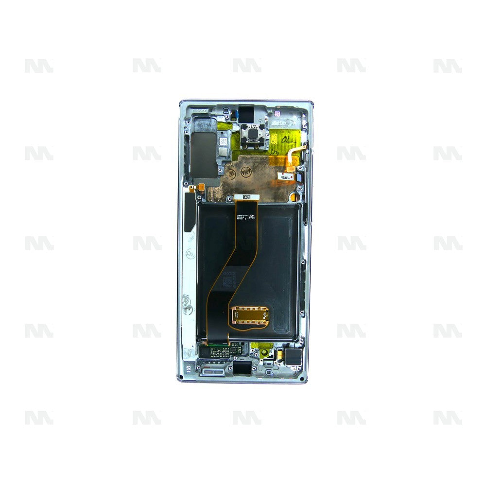 Samsung Galaxy Note 10 Plus N975F Display And Digitizer With Frame Aura Black Service Pack