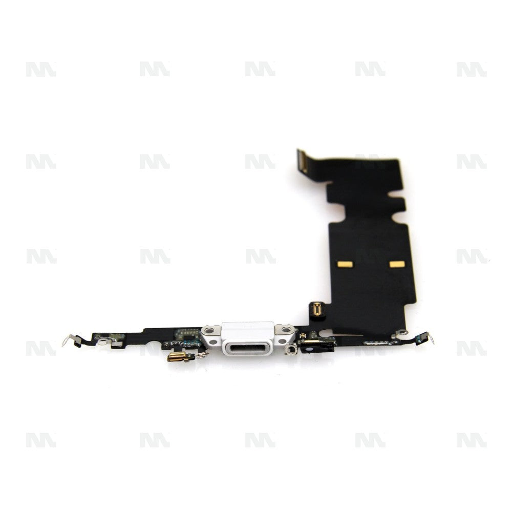 For Apple iPhone 8 Plus System Charging Flex Silver Pulled