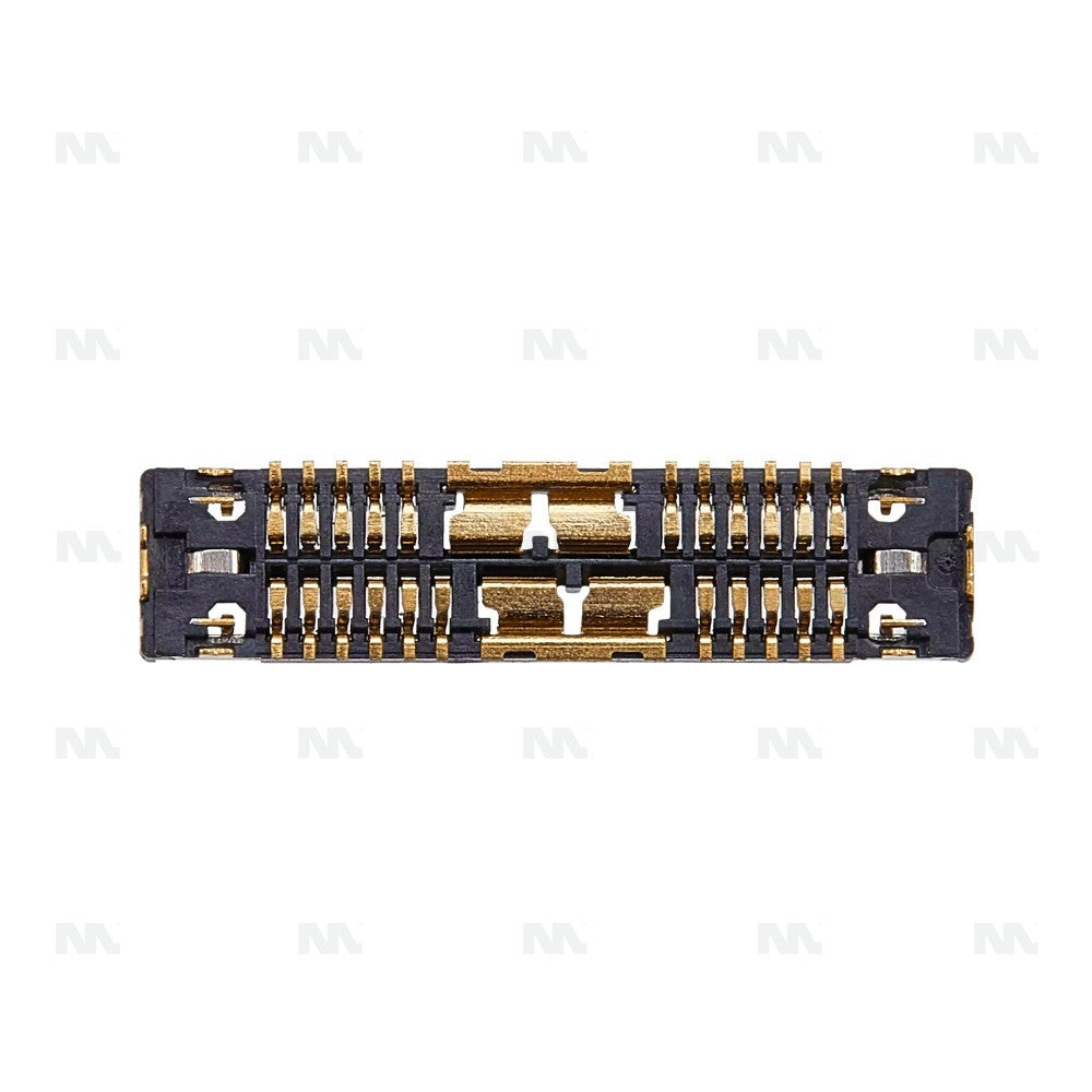 Conector Flex FPC de Carregamento Sem Fio NFC para iPhone 16 Pro e 16 Pro Max (22 Pinos) Peça de Reposição