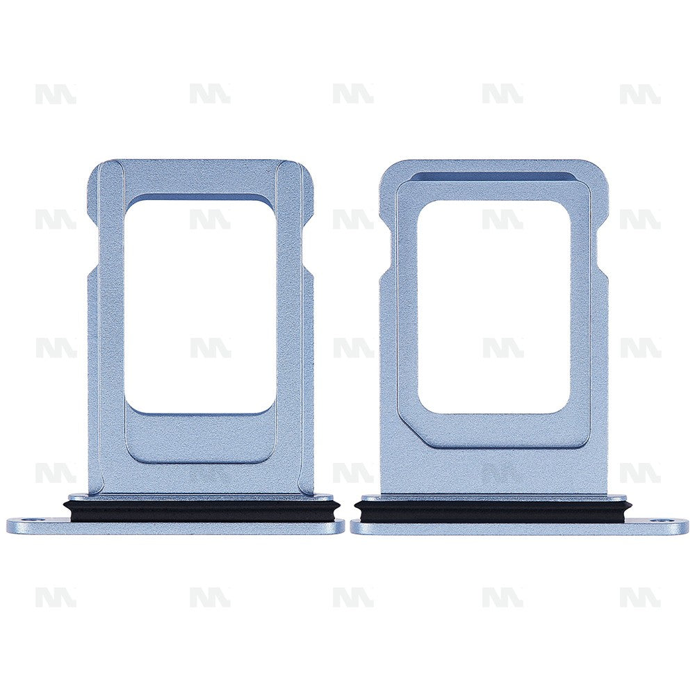 For Apple iPhone 14 Plus Sim Card Holder Blue Pulled