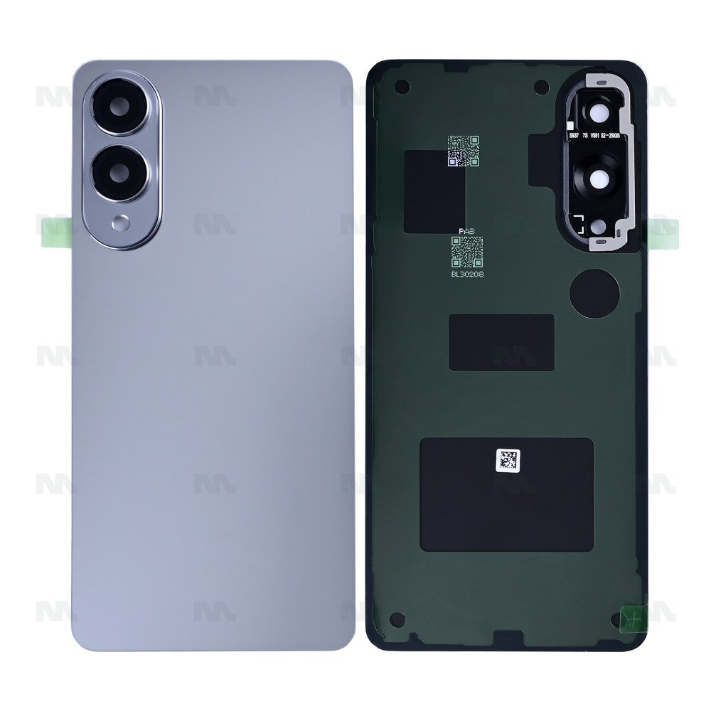 Samsung Galaxy S25 Edge S937B Back Cover With Lens Titanium Silver OEM