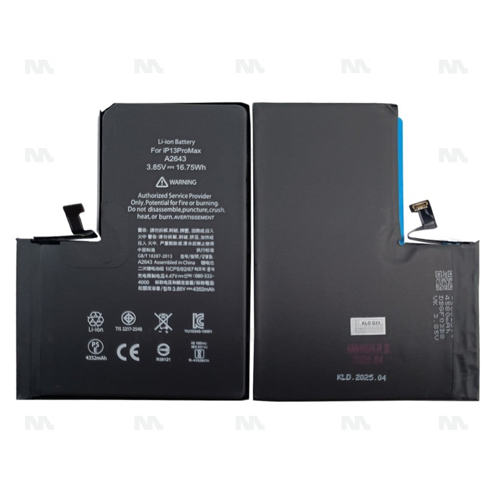 For iPhone 13 Pro Max Run Diagnostics Battery OEM