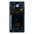 Samsung Galaxy Note 10 N970F Display And Digitizer With Frame Aura Black Service Pack