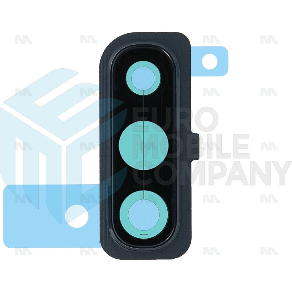 Samsung Galaxy A50 A505F Back Camera Lens Cover With Frame Black Original
