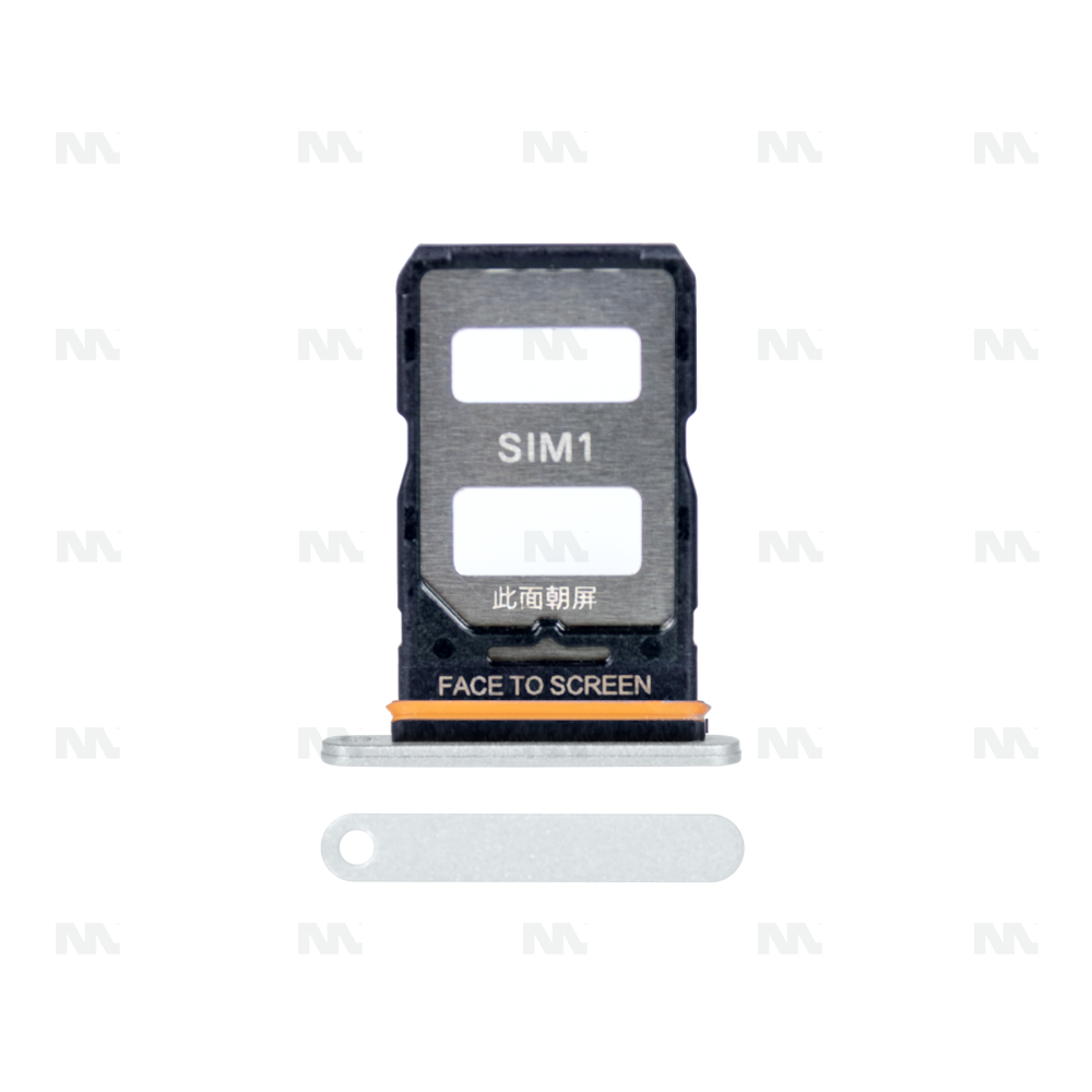 SIM-Kartenhalter Xiaomi Redmi Note 12 Pro Plus Weiß Ersatzteil OEM