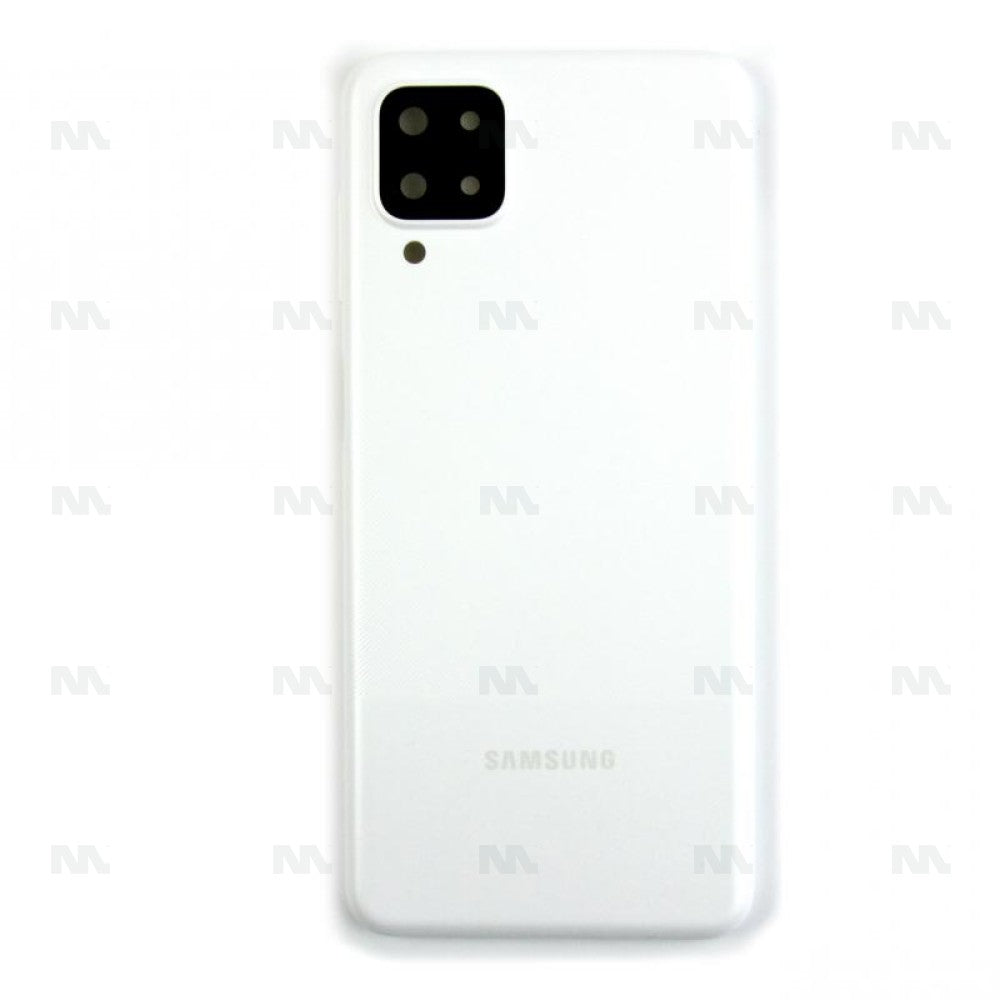 Samsung Galaxy A12 A125F Rückseite Weiß mit Linse Ersatzteil OEM