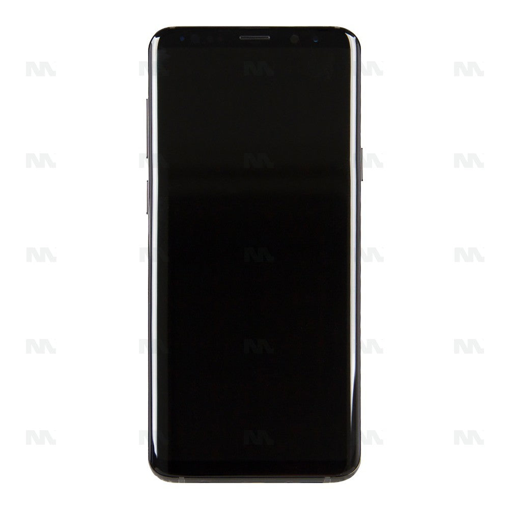 Samsung Galaxy S9 Plus G965F Display And Digitizer With Frame Midnight Black Service Pack