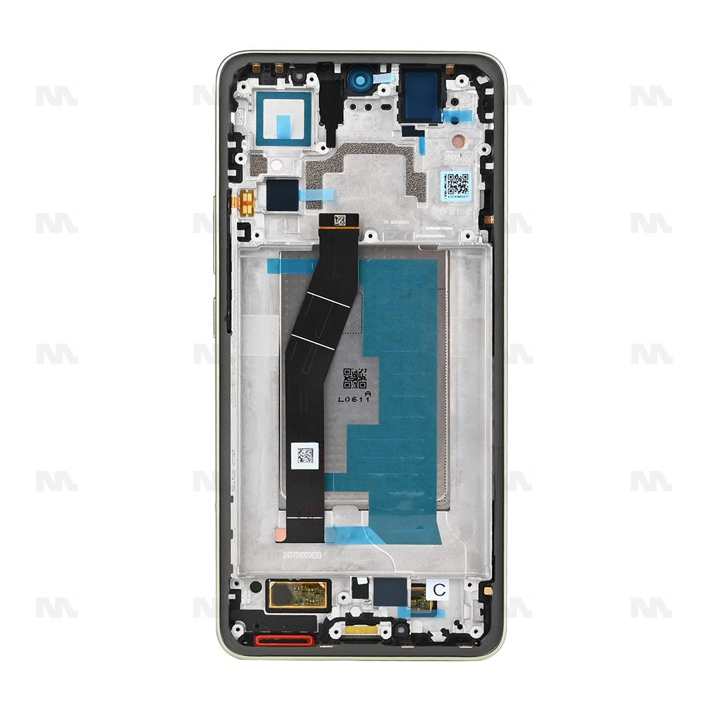 Xiaomi 14T Display And Digitizer With Frame Lemon Green OEM