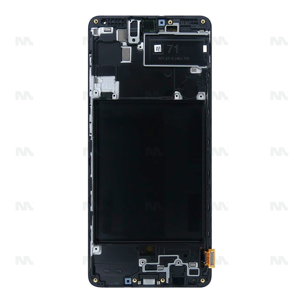 Samsung Galaxy A71 A715F Display And Digitizer With Frame Service Pack