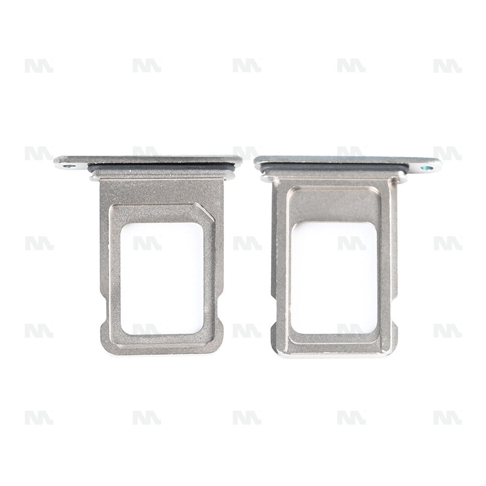 For Apple iPhone 15 Pro, 15 Pro Max Sim Card Holder Natural Titanium Pulled