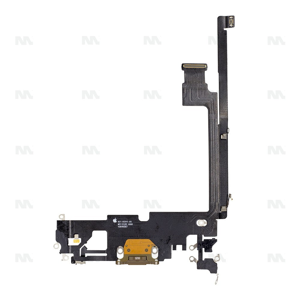 For Apple IPhone 12 Pro Max System Charging Flex Gold Pulled