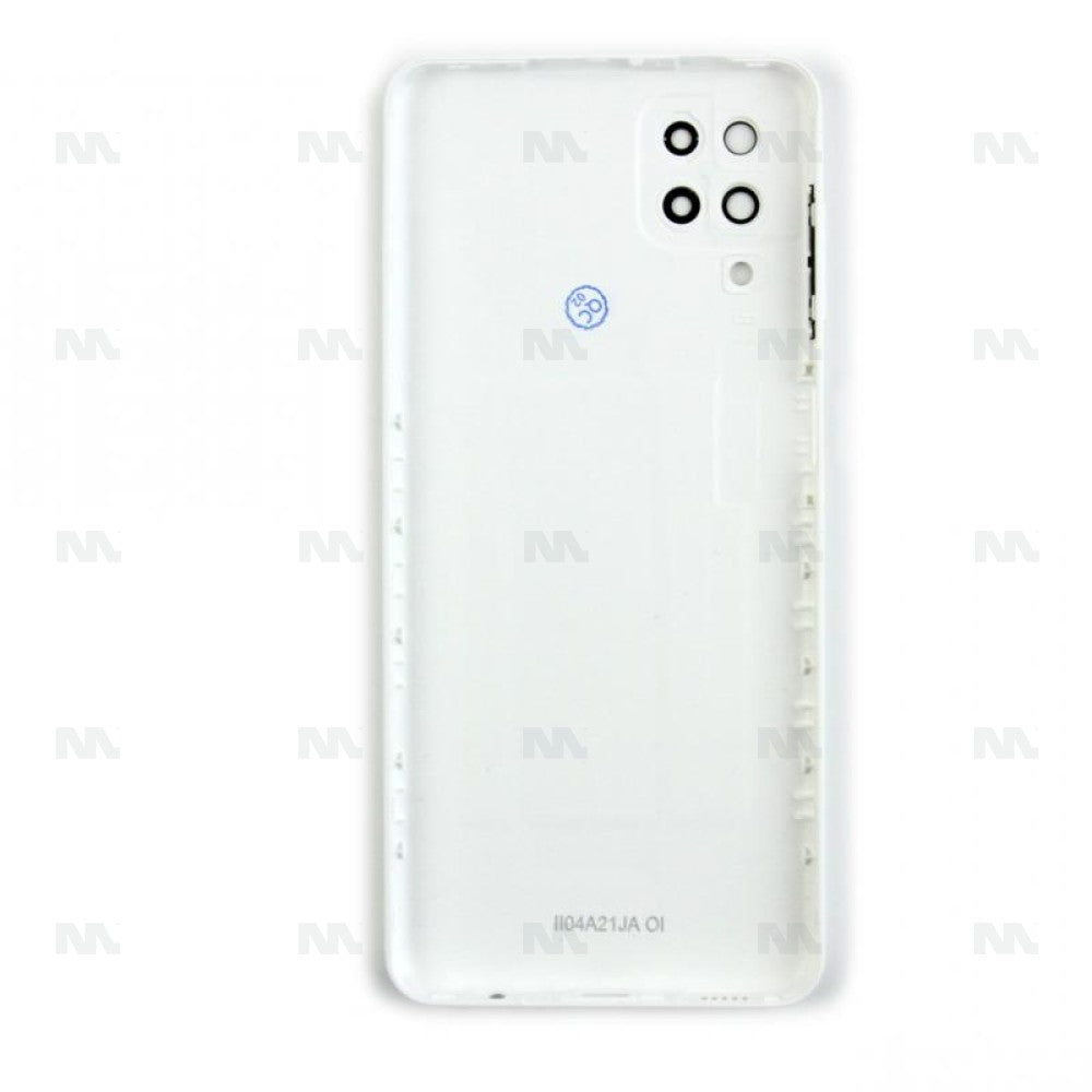 Samsung Galaxy A12 A125F Rückseite Weiß mit Linse Ersatzteil OEM
