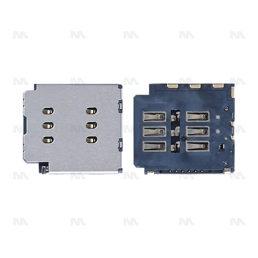 For Apple iPhone 14 Pro, 14 Pro Max Dual Sim Card Reader With Flex Pulled
