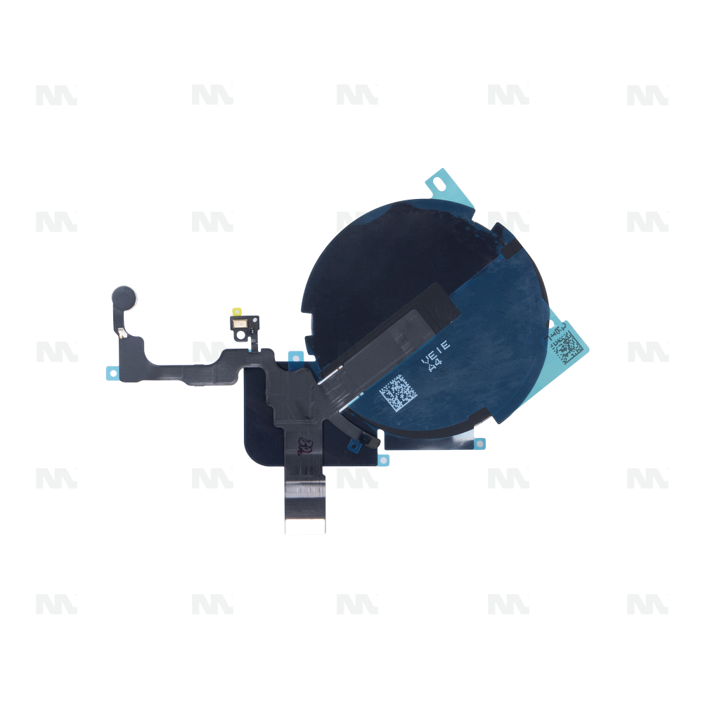 Nappe Flex Originale pour iPhone 15 Pro Max NFC Charge Sans Fil et Lampe de Poche Pièce de Rechange