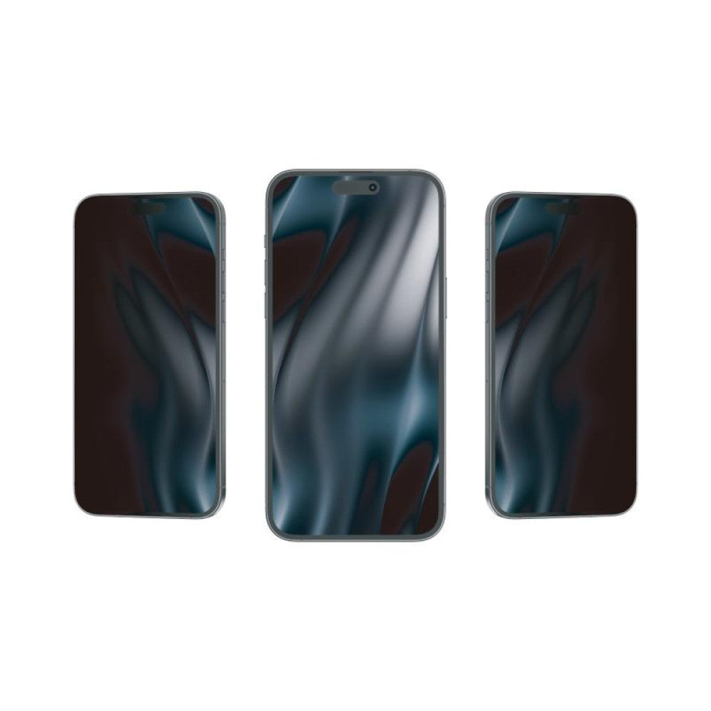 Rixus Privacy Full Curved Edge Tempered Glass For Apple iPhone 17 (10-Pack)