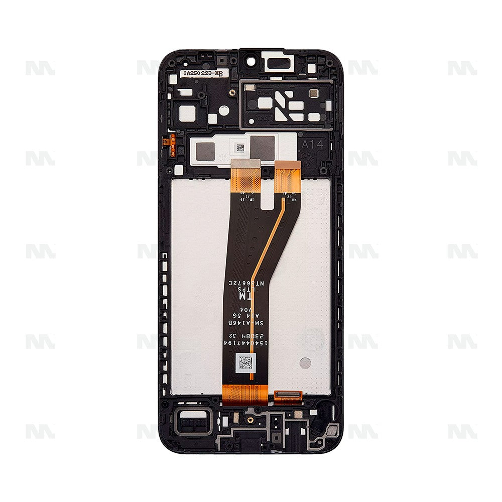Samsung Galaxy A14 5G A146B Display And Digitizer With Frame Black Full OEM