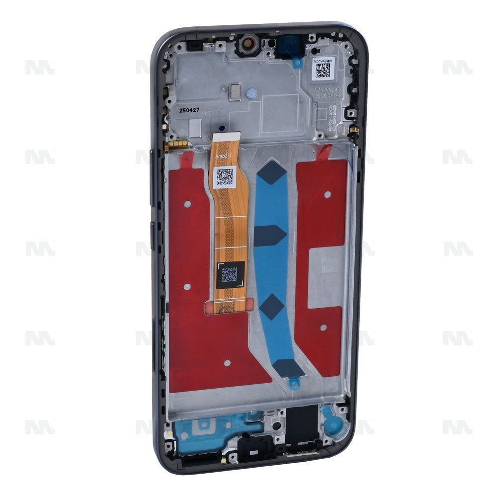 Honor 400 Lite Display And Digitizer With Frame Velvet Black OEM